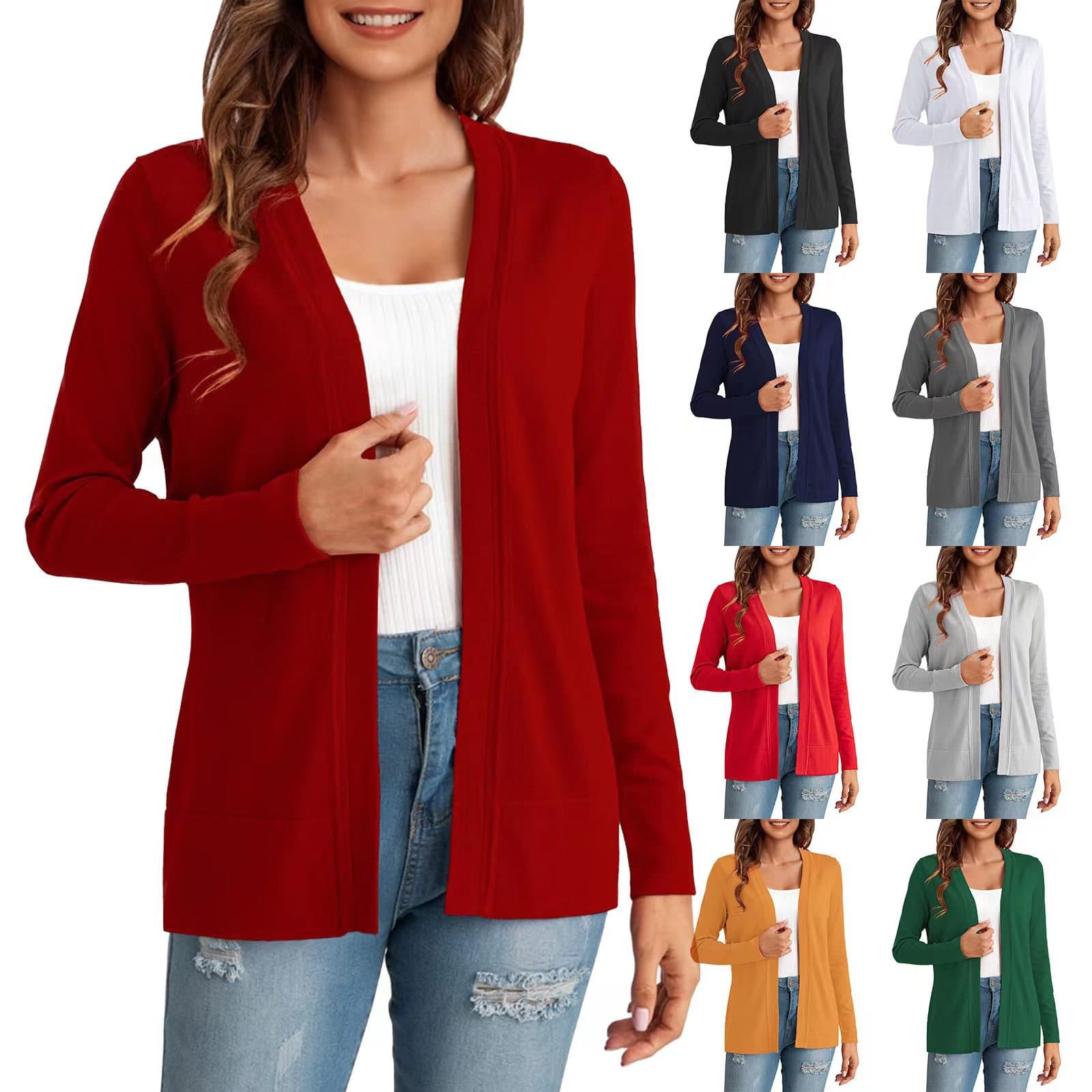 Relaxed-Fit All-Purpose Knit Cardigan