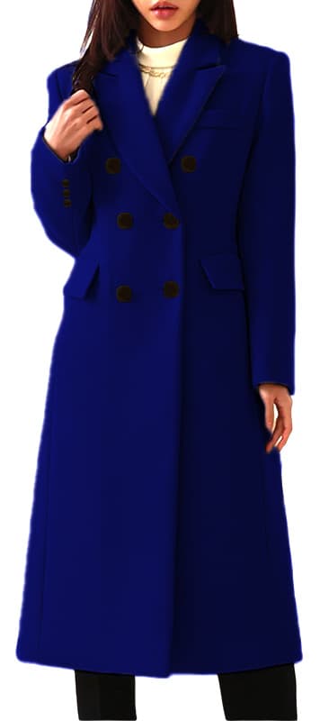 Classic Autumn/Winter Women's Wool Coat